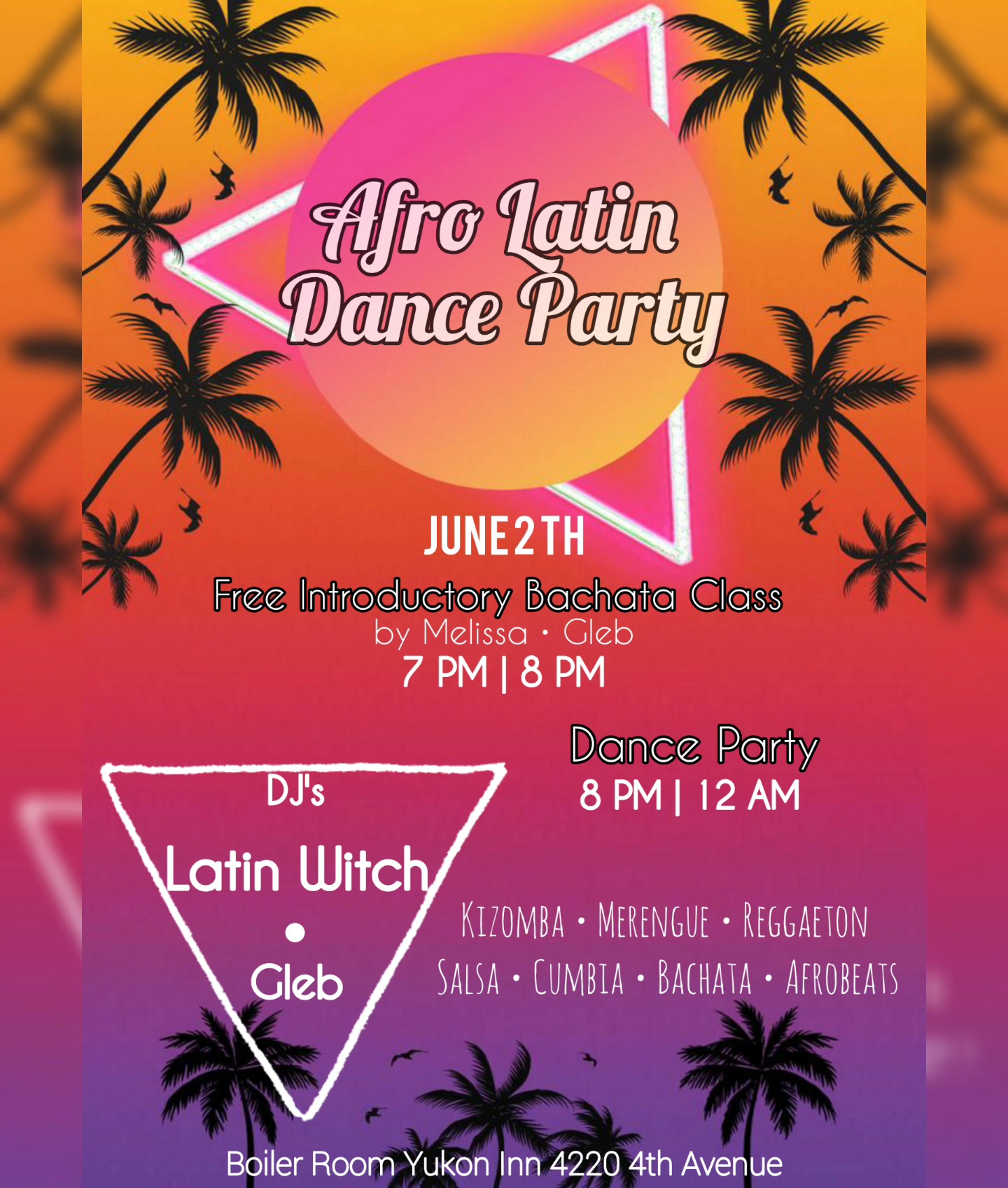 Afro Latin Dance Night